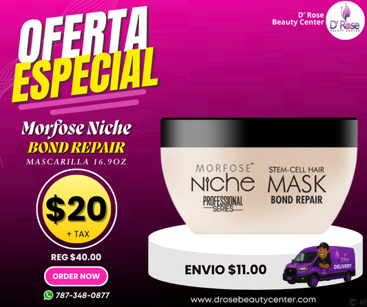 MORFOSE NICHE BOND REPAIR – Mascarilla 16.9oz