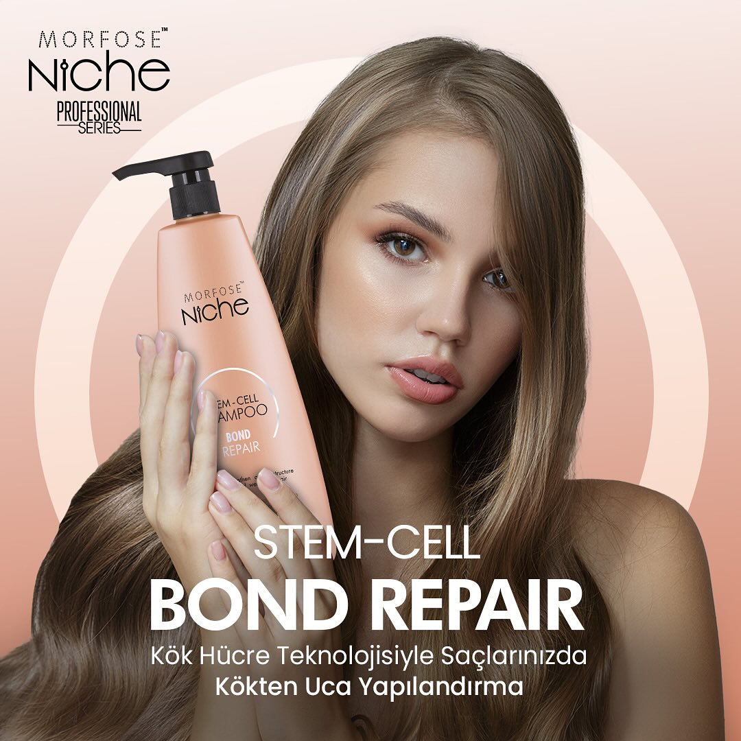 MORFOSE NICHE BOND REPAIR SHAMPOO 13.52oz – Stem Cell