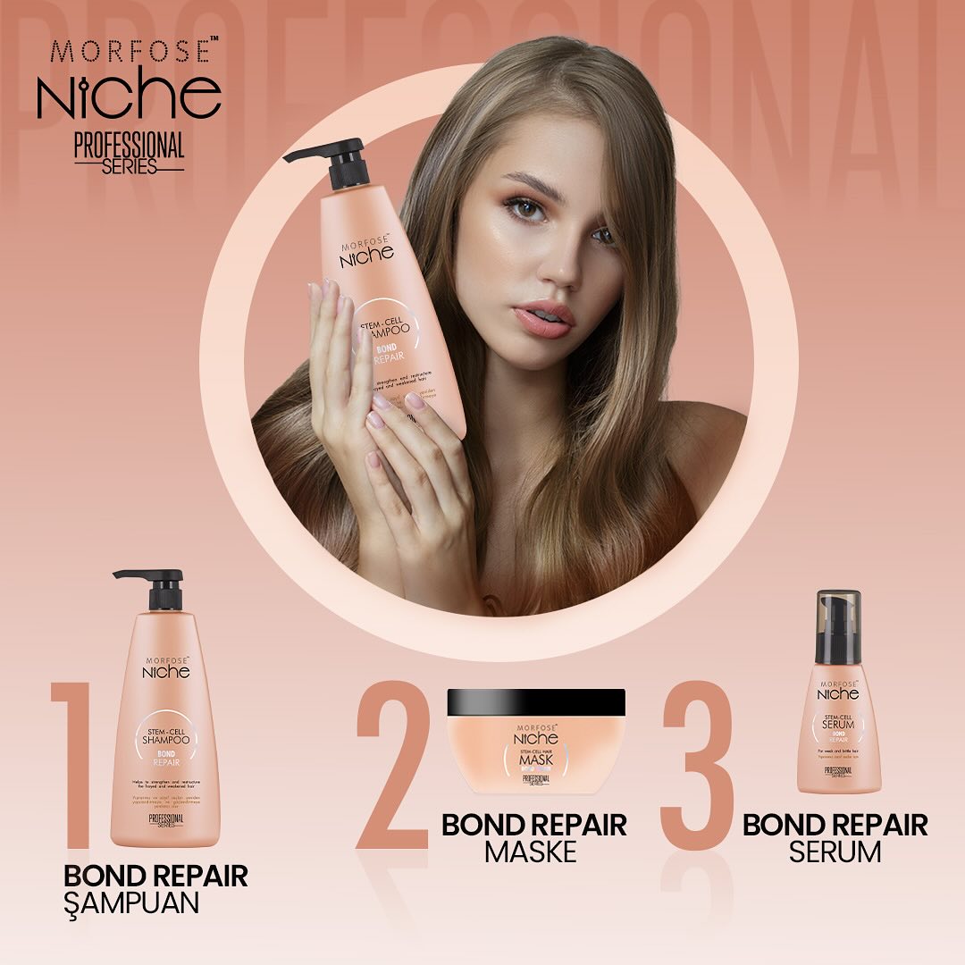 MORFOSE NICHE PROFESSIONAL CÉLULAS MADRES BOND REPAIR ACONDICIONADOR 13.52OZ (MNBRC)