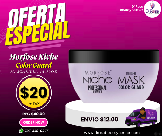 Morfose Niche Color Guard Mascarilla 16.9oz (MNCGM)