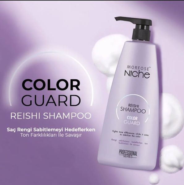 Morfose Niche Color Guard Shampoo 13.52oz – Protección del Color Reishi