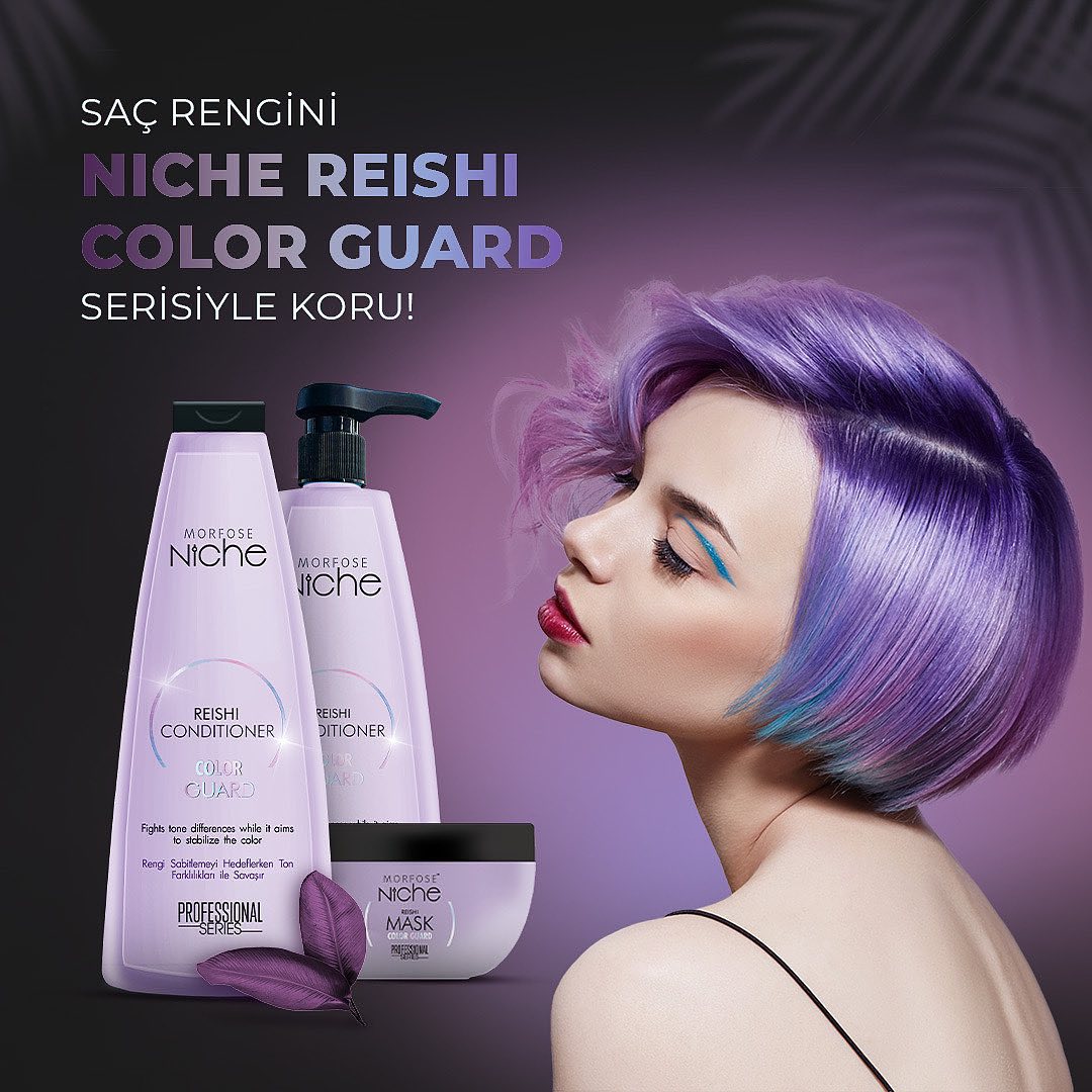 Morfose Niche Color Guard Shampoo 13.52oz – Protección del Color Reishi
