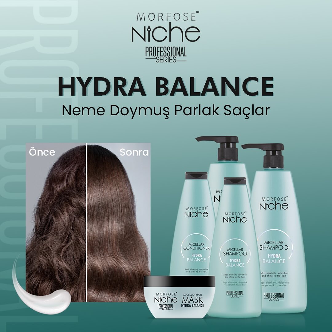 ✨ Morfose Niche Hydra Balance Shampoo 13.52oz ✨