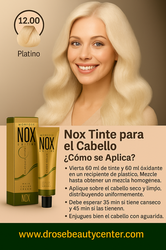 MORFOSE NOX 12.00 PLATINIUM Crema de Coloración Profesional 60ml