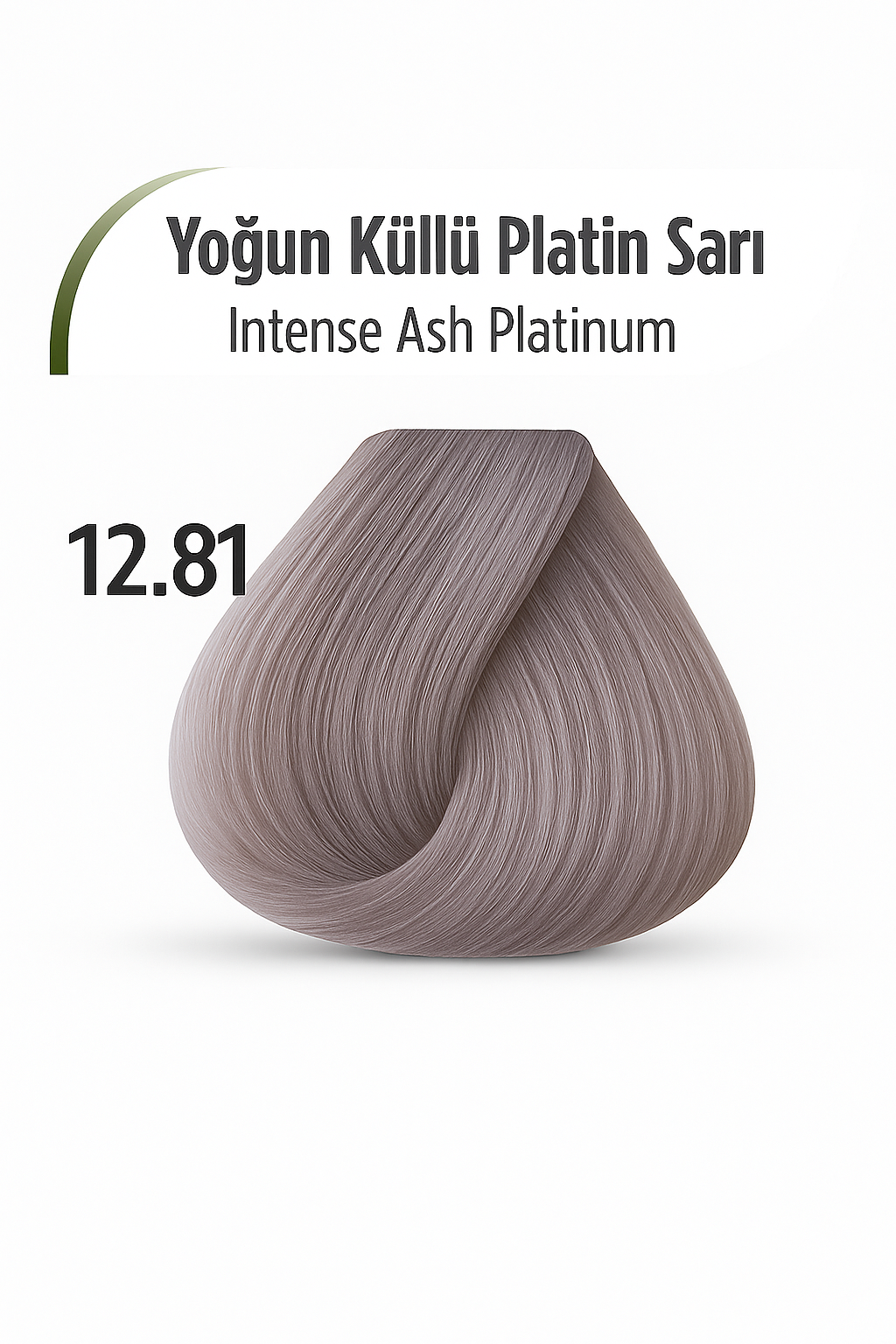 MORFOSE NOX 12.81 INTENSE ASH PLATINUM Crema de Coloración Profesional 60ml