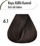 MORFOSE NOX 6.1 DARK ASH AUBURN Crema de Coloración Profesional – 2.11 OZ (60 ml)