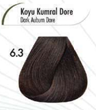 MORFOSE NOX 6.3 DARK AUBURN DORÉ Crema de Coloración Profesional – 2.11 OZ (60 ml)