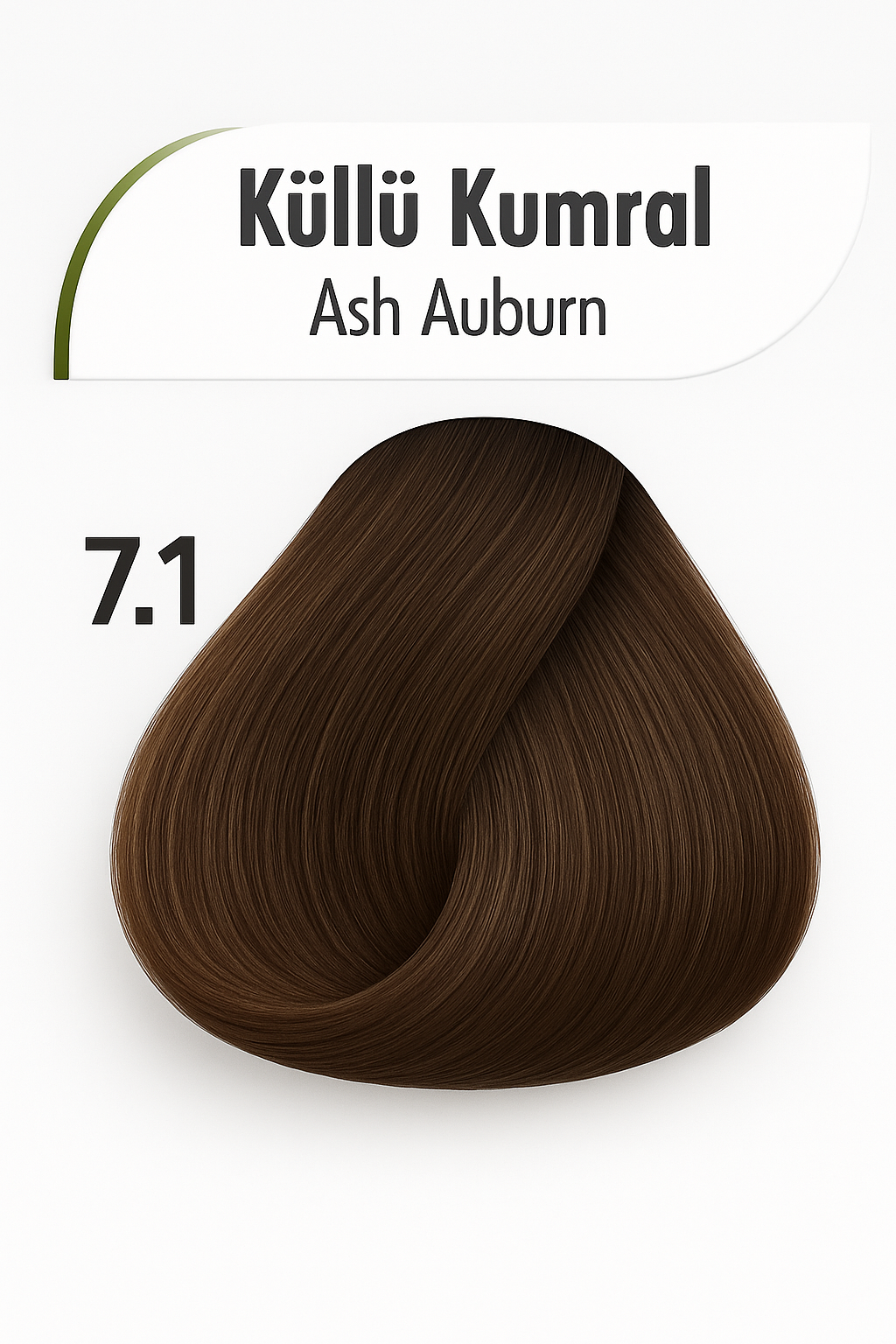 MORFOSE NOX 7.1 ASH AUBURN Crema de Coloración Profesional – 2.11 OZ (60 ml)