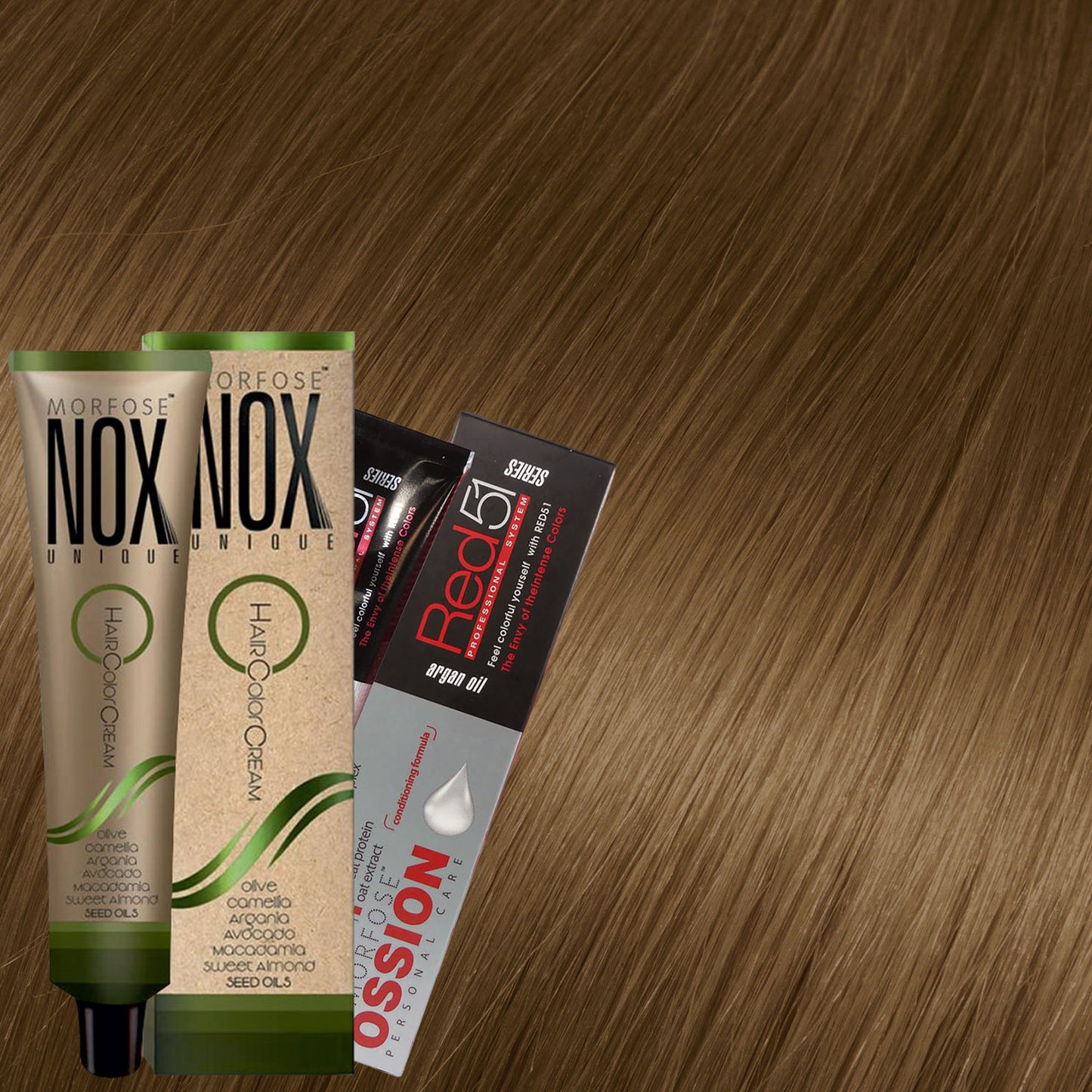 MORFOSE NOX 7 AUBURN | Crema de Coloración Profesional 60ml