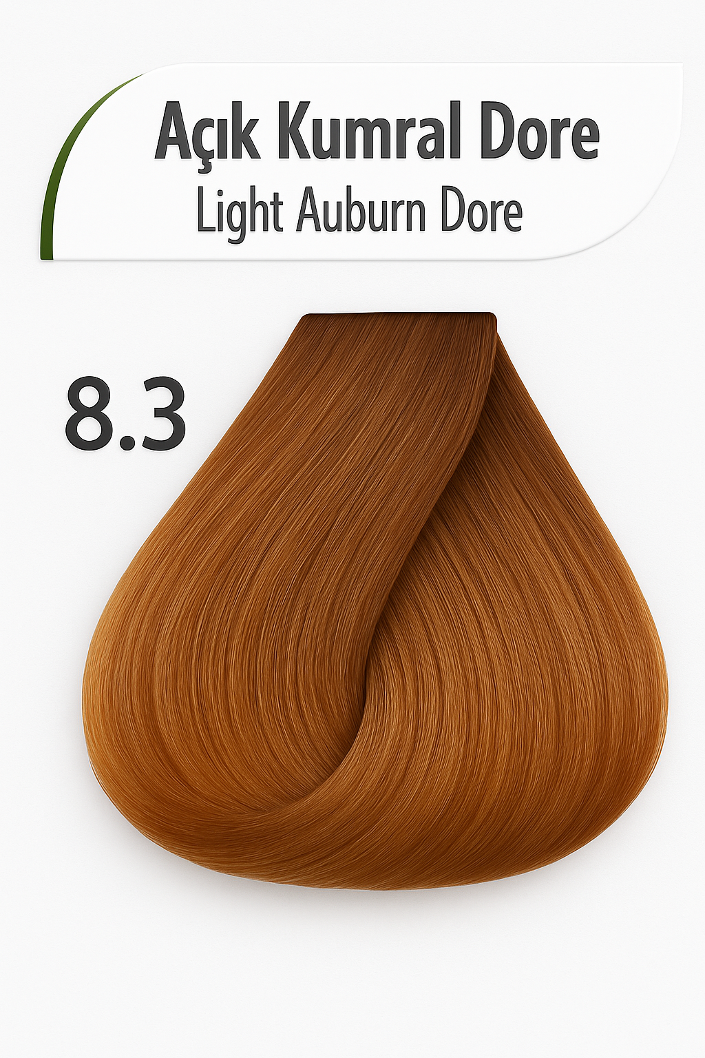 MORFOSE NOX 8.3 LIGHT AUBURN DORÉ | Crema de Coloración Profesional 60ml