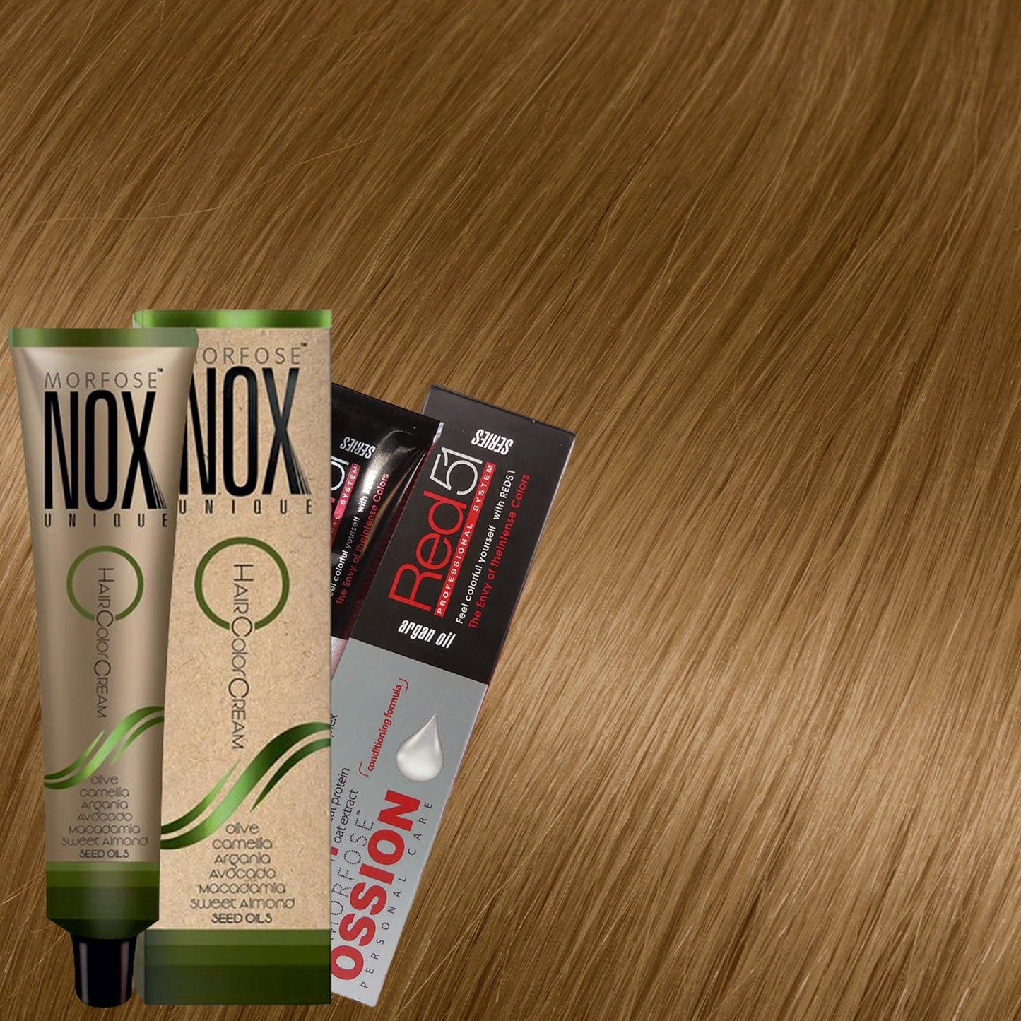 MORFOSE NOX 9 BLONDE Crema de Coloración Profesional 60ml