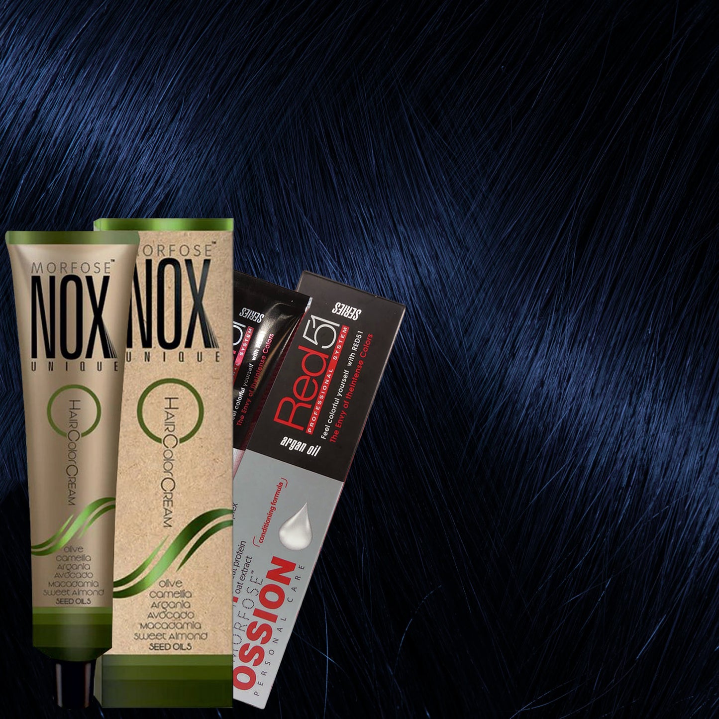 MORFOSE NOX BLUE – Crema de Coloración Profesional 60ml