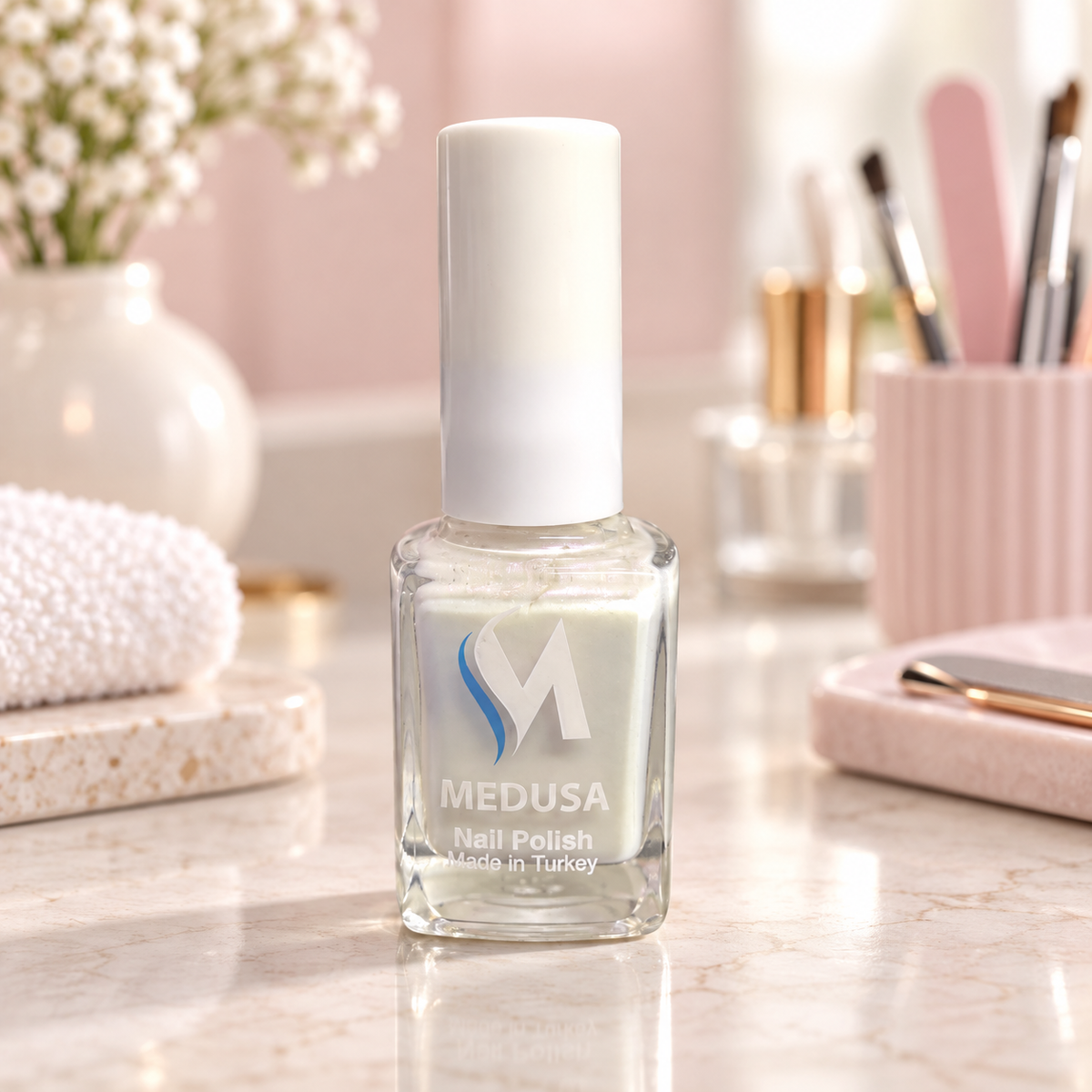 Medusa Esmalte de Uñas Perlado 0.37 oz MNP04