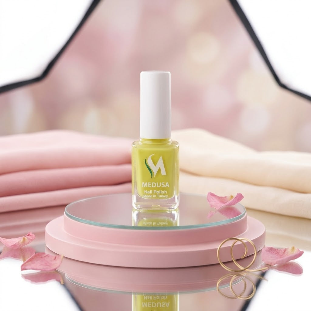 Esmalte Amarillo Medusa Nail Polish MNP112 0.37 oz