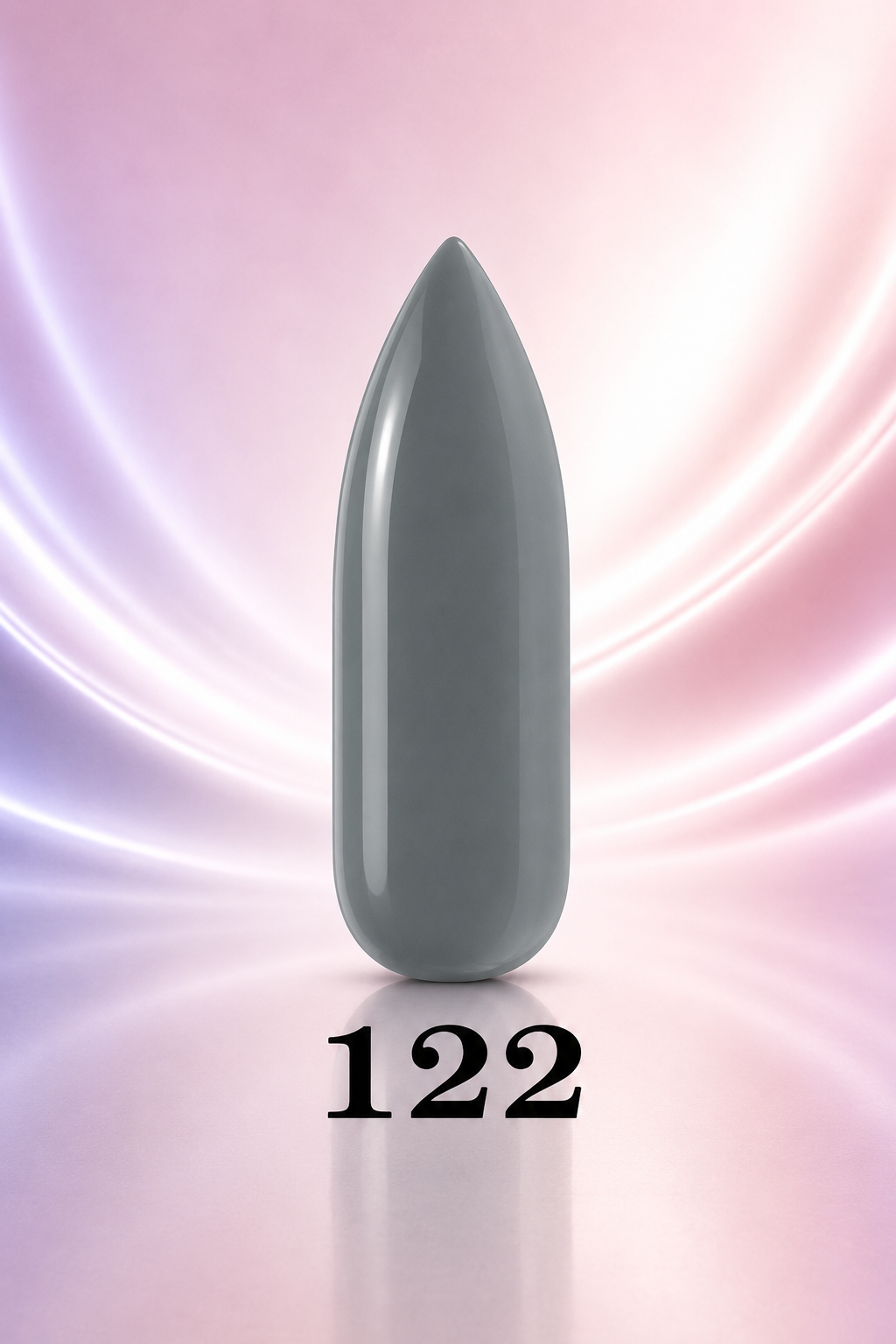 Medusa Nail Polish #122 Esmalte Gris Brillante para Uñas