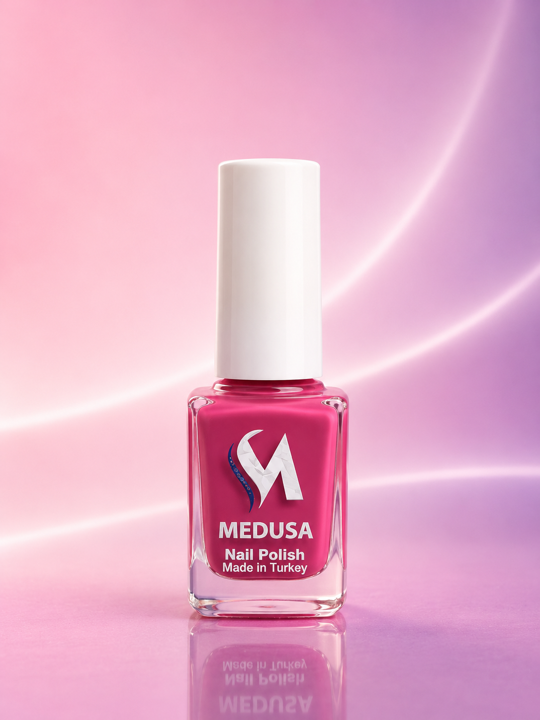 Medusa Nail Polish #123 Esmalte Borgoña Brillante para Uñas