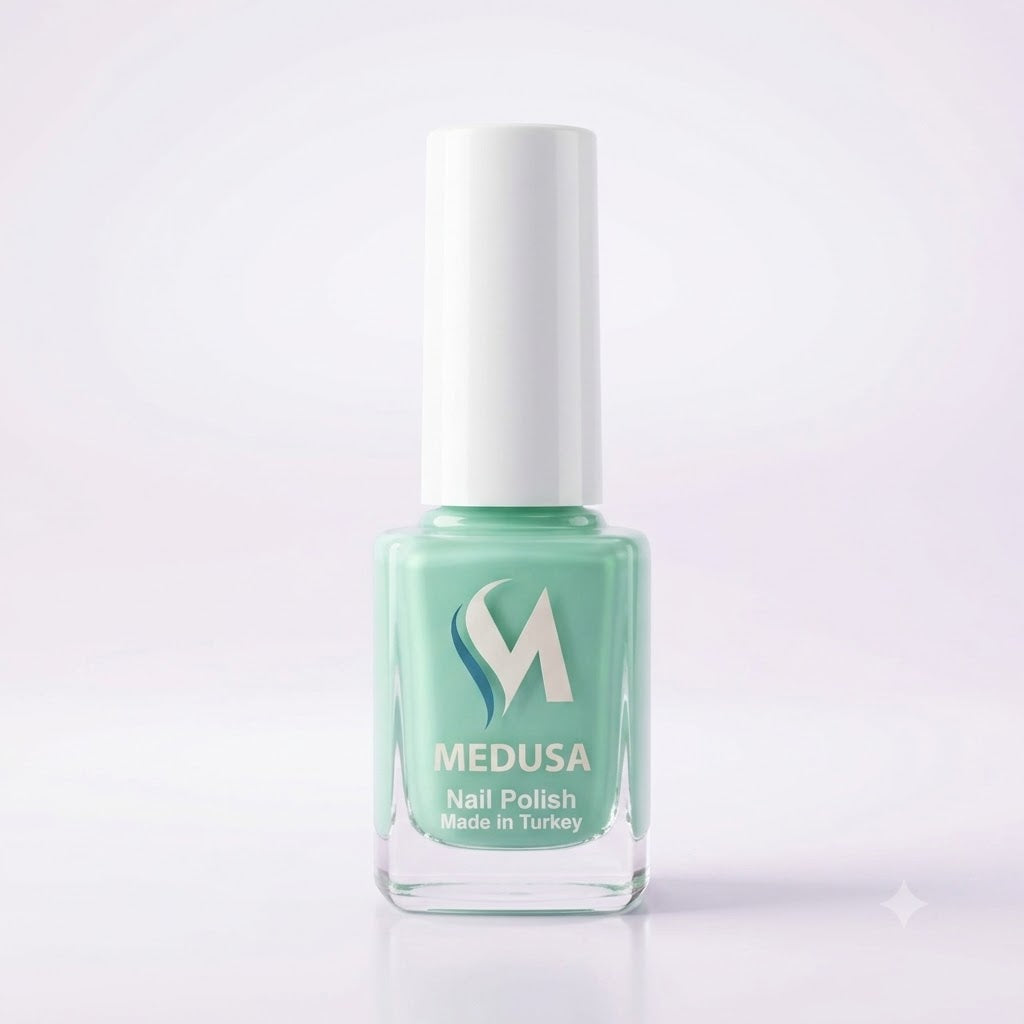 Medusa Nail Polish MNP128 Esmalte Verde Menta Pastel