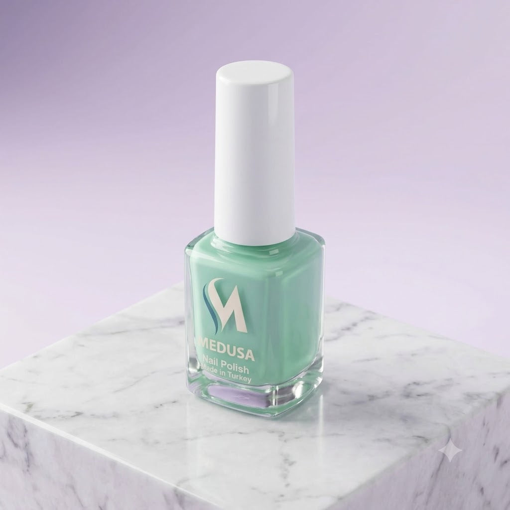 Medusa Nail Polish MNP128 Esmalte Verde Menta Pastel