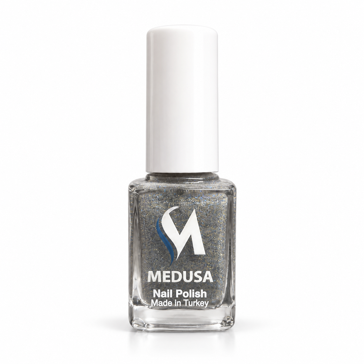 Medusa Esmalte de Uñas Plateado con Brillo 0.37 oz – MNP147