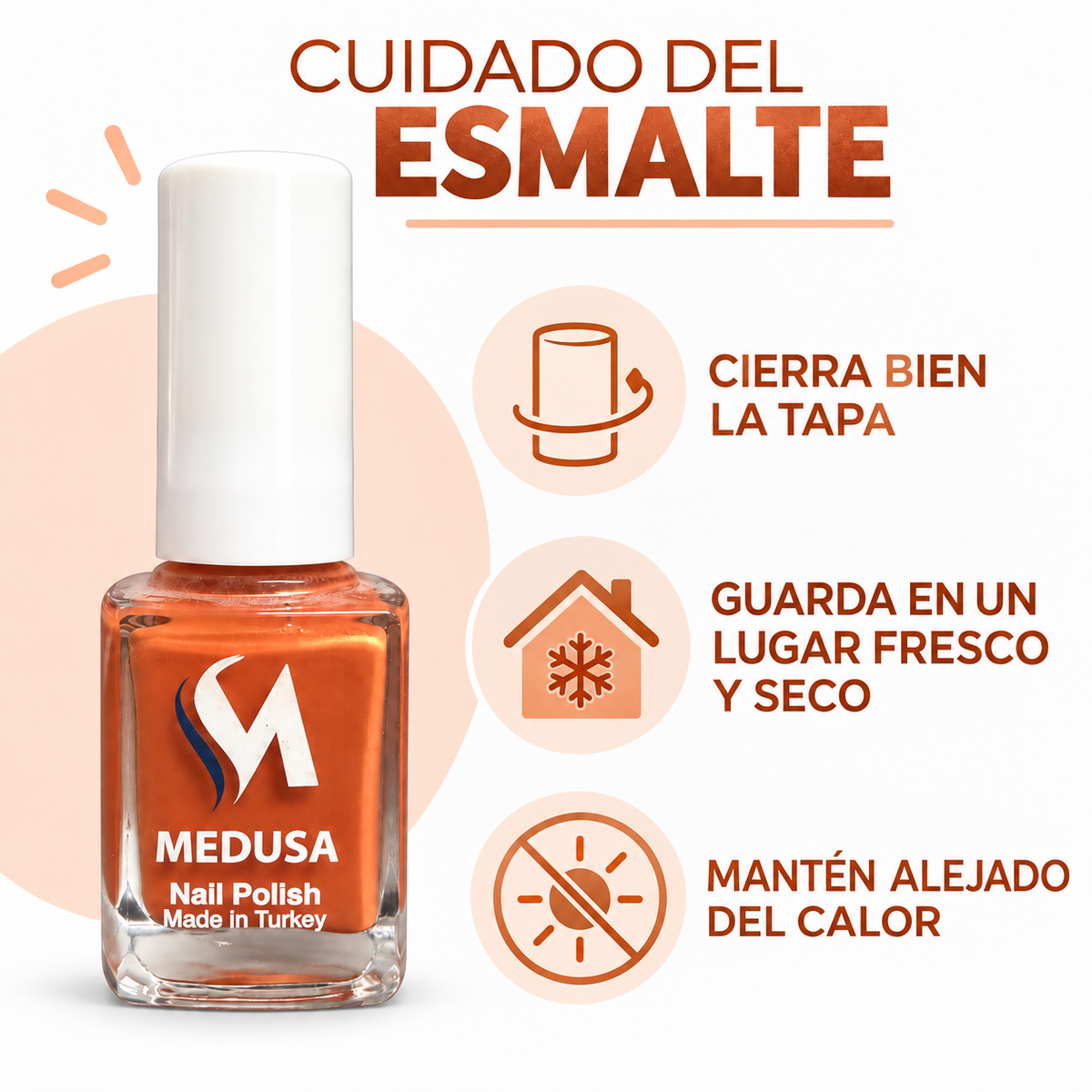 Medusa Esmalte Tradicional MNP154 – 0.37 oz