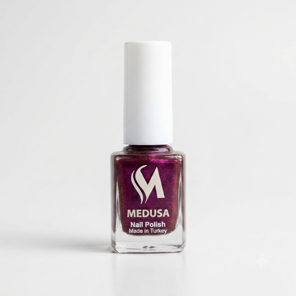 Medusa Nail Polish MNP155 Esmalte Vino Shimmer