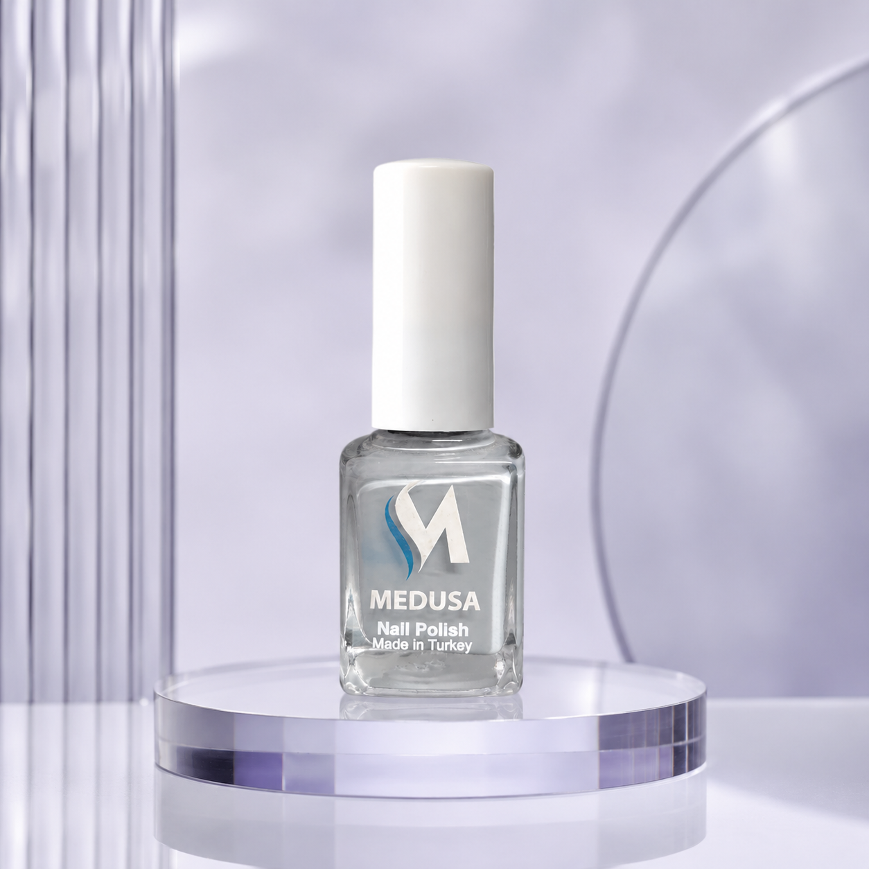 Medusa Nail Polish MNP156 – Esmalte Gris 0.37 oz