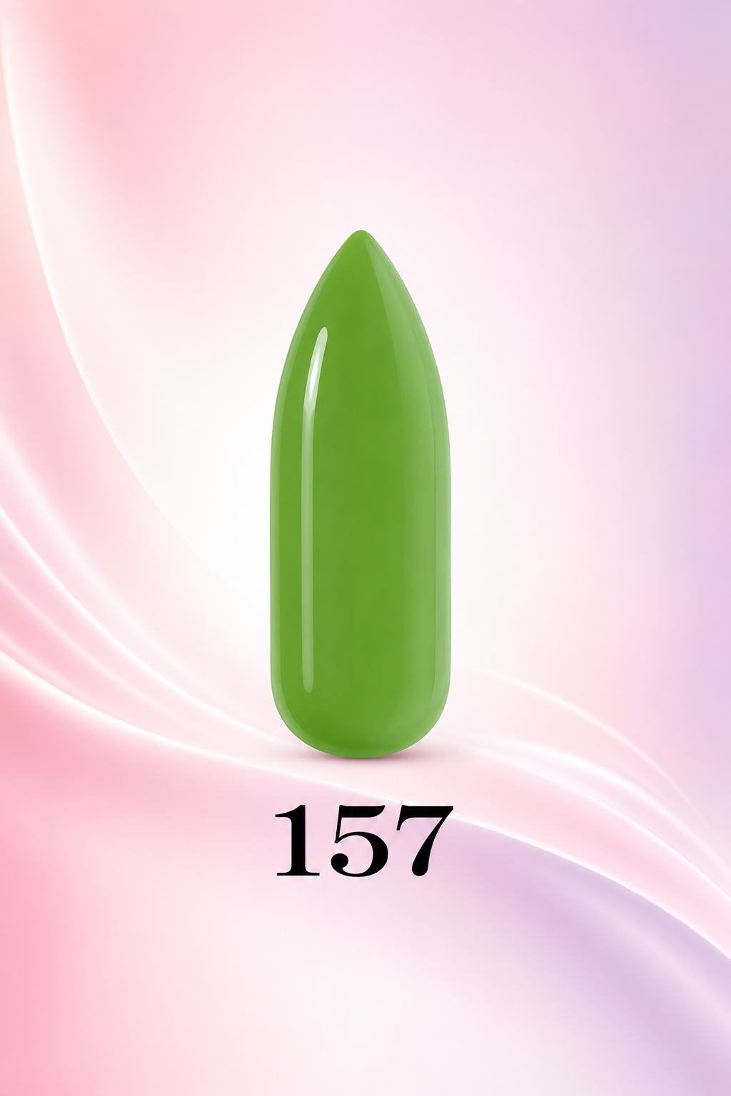 Medusa Nail Polish #157 – Esmalte Verde Claro para Uñas