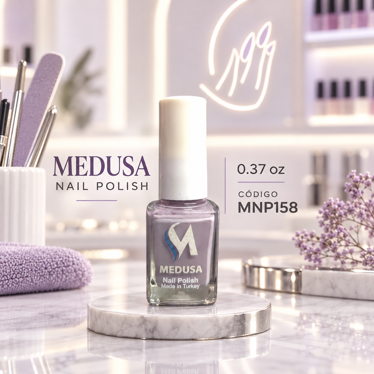 Medusa Nail Polish Esmalte Tradicional 0.37 oz – MNP158