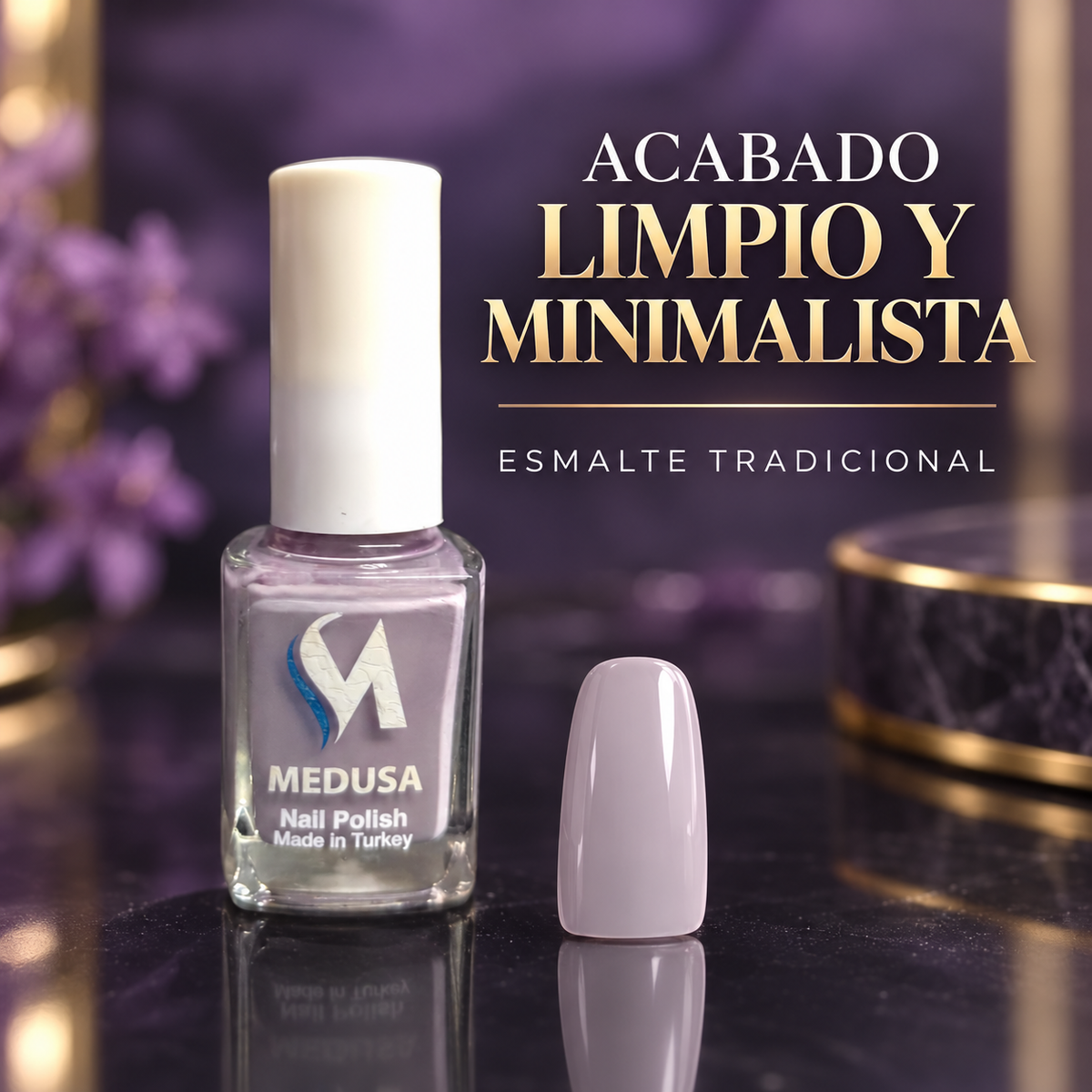 Medusa Nail Polish Esmalte Tradicional 0.37 oz – MNP158