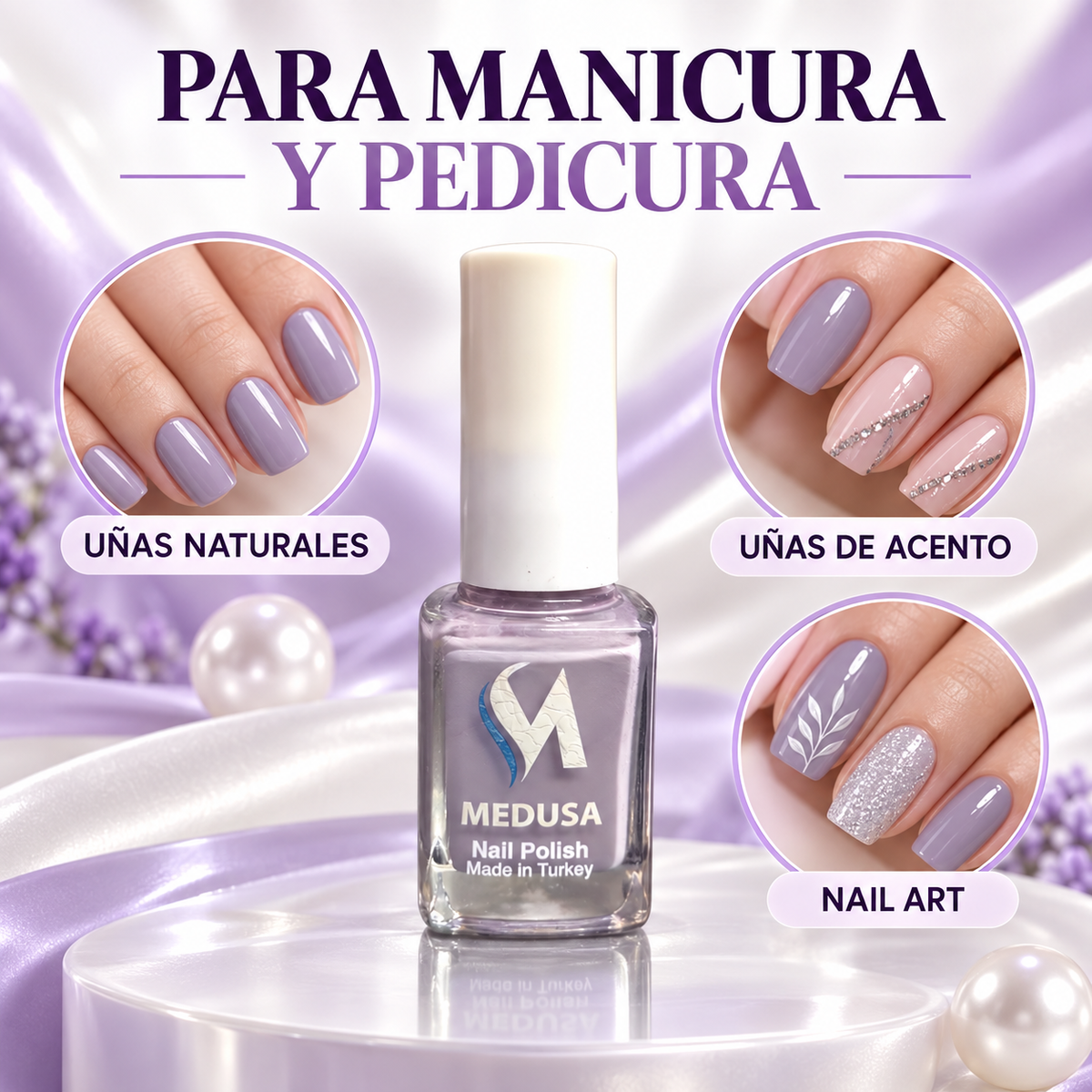 Medusa Nail Polish Esmalte Tradicional 0.37 oz – MNP158