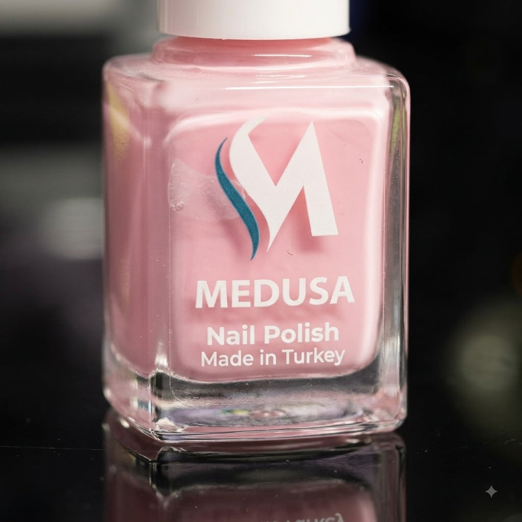 Medusa Nail Polish MNP159 – Esmalte Rosado Claro Cremoso
