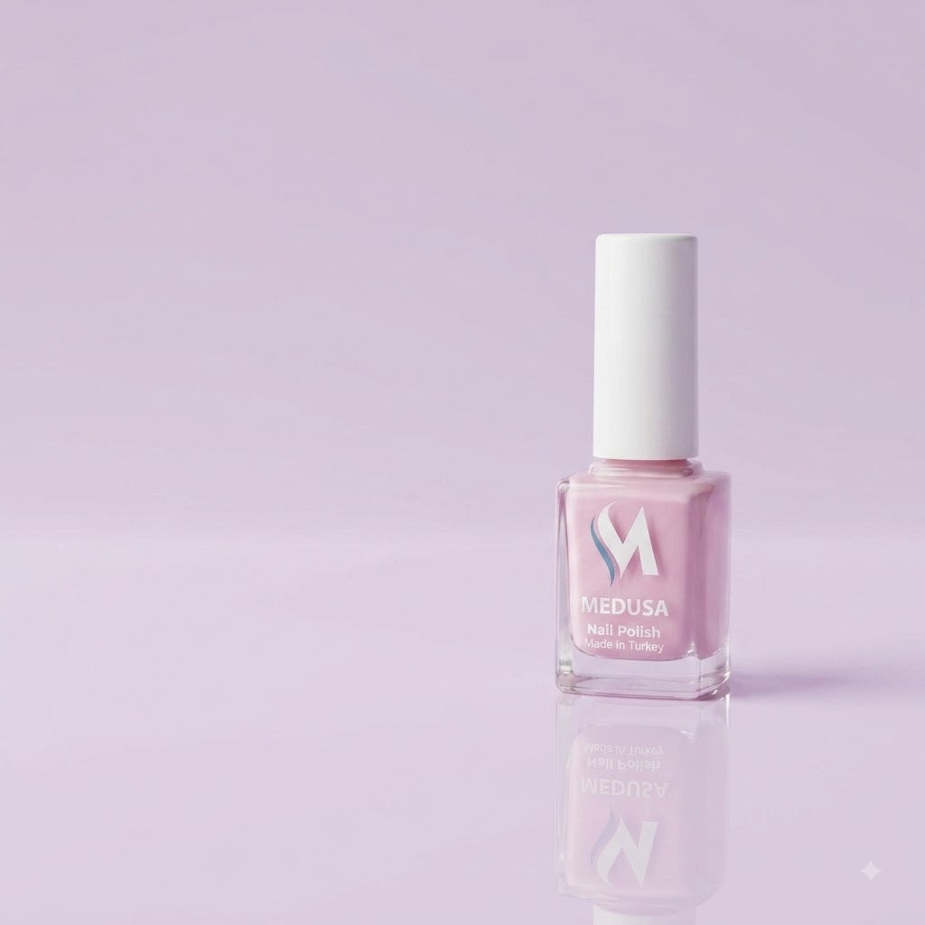 Medusa Nail Polish MNP159 – Esmalte Rosado Claro Cremoso
