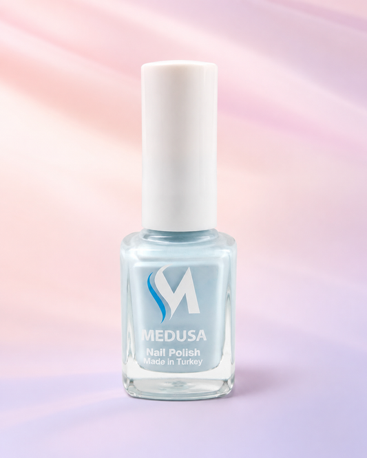 Medusa Nail Polish MNP164 Esmalte Azul Pastel para Uñas