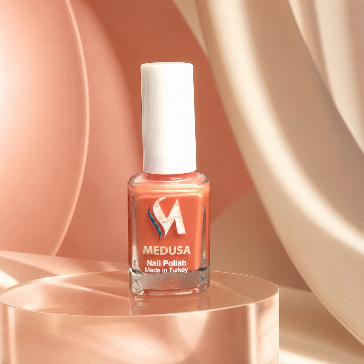 Medusa Nail Polish MNP168 Esmalte Coral Melocotón