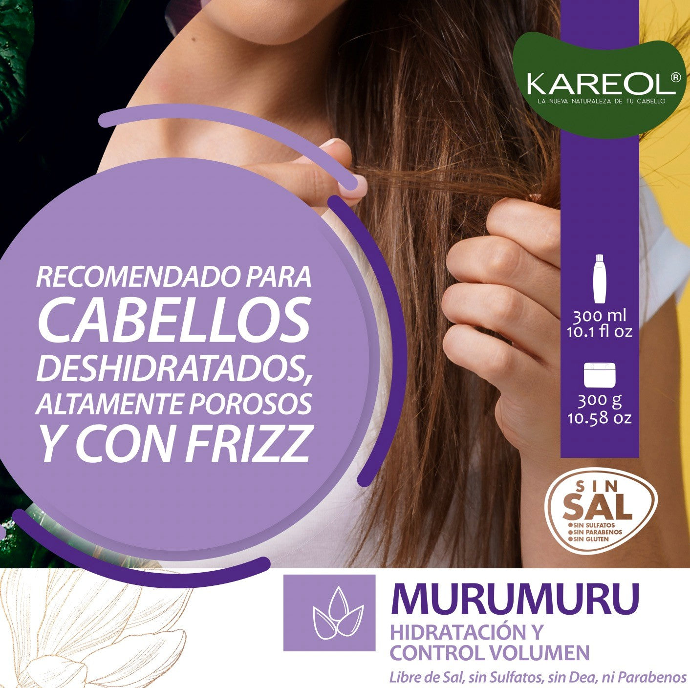 KAREOL MURUMURU SHAMPOO 10.1OZ 385010300