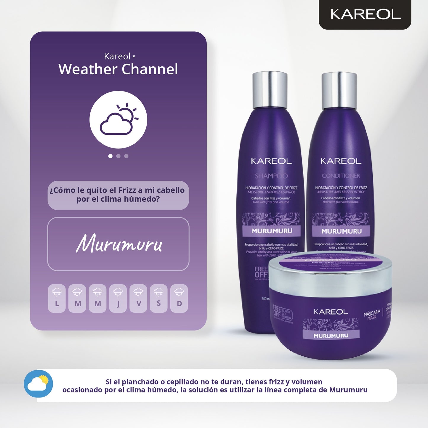 KAREOL MURUMURU KIT DE MANTENIMIENTO 4PC PK3850203