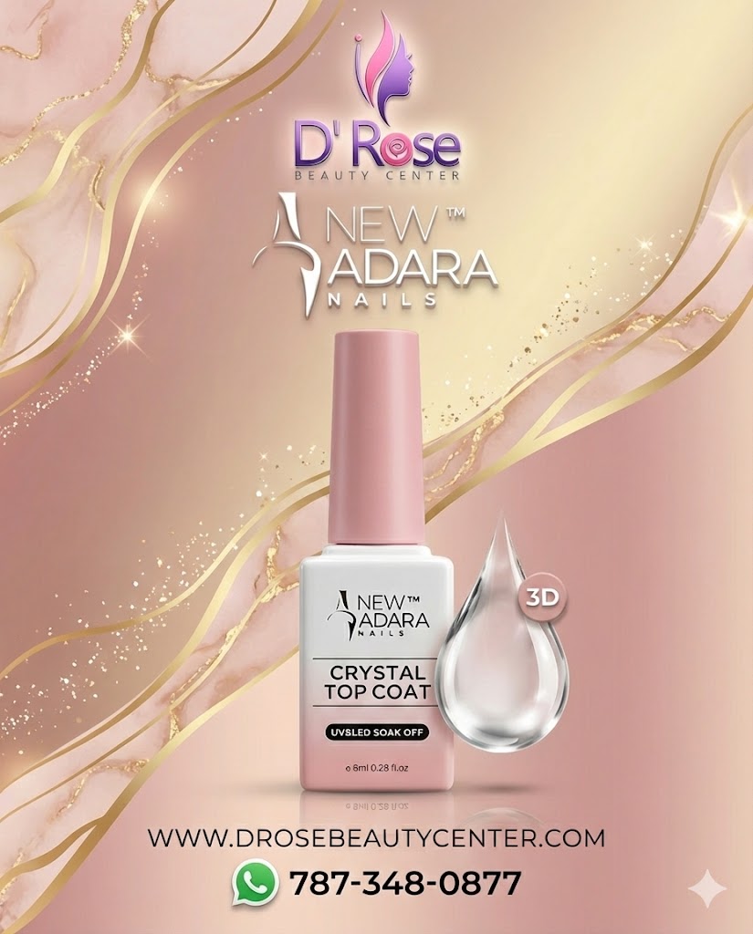 ✨💎 NEW ADARA™ CRYSTAL TOP COAT – Brillo Espejo & Protección Profesional | 0.28 oz
