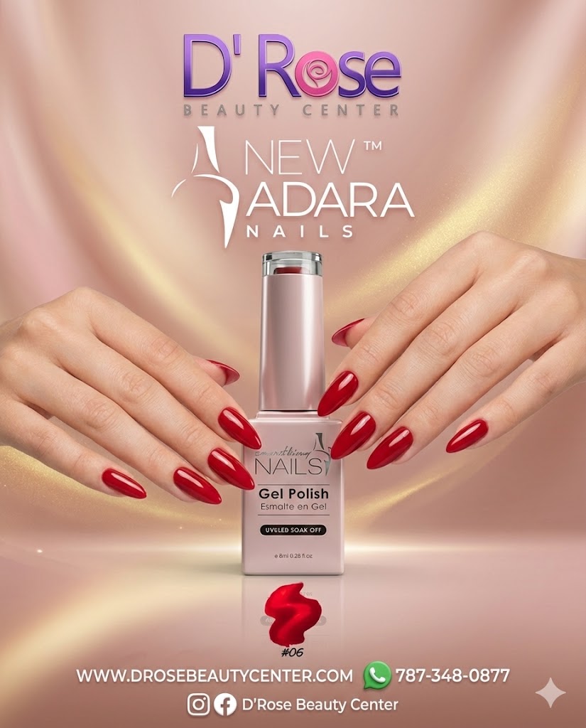💅✨ NEW ADARA™ NAILS Gel Polish #06 – Color Intenso, Brillo Profesional y Fórmula Clean | 0.28 oz