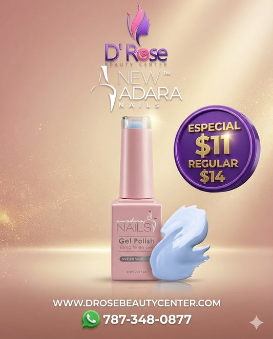 💅✨ NEW ADARA™ NAILS Gel Polish #42 – Verde Menta Moderno, Fórmula Clean &amp; Brillo Profesional | 0.28 oz
