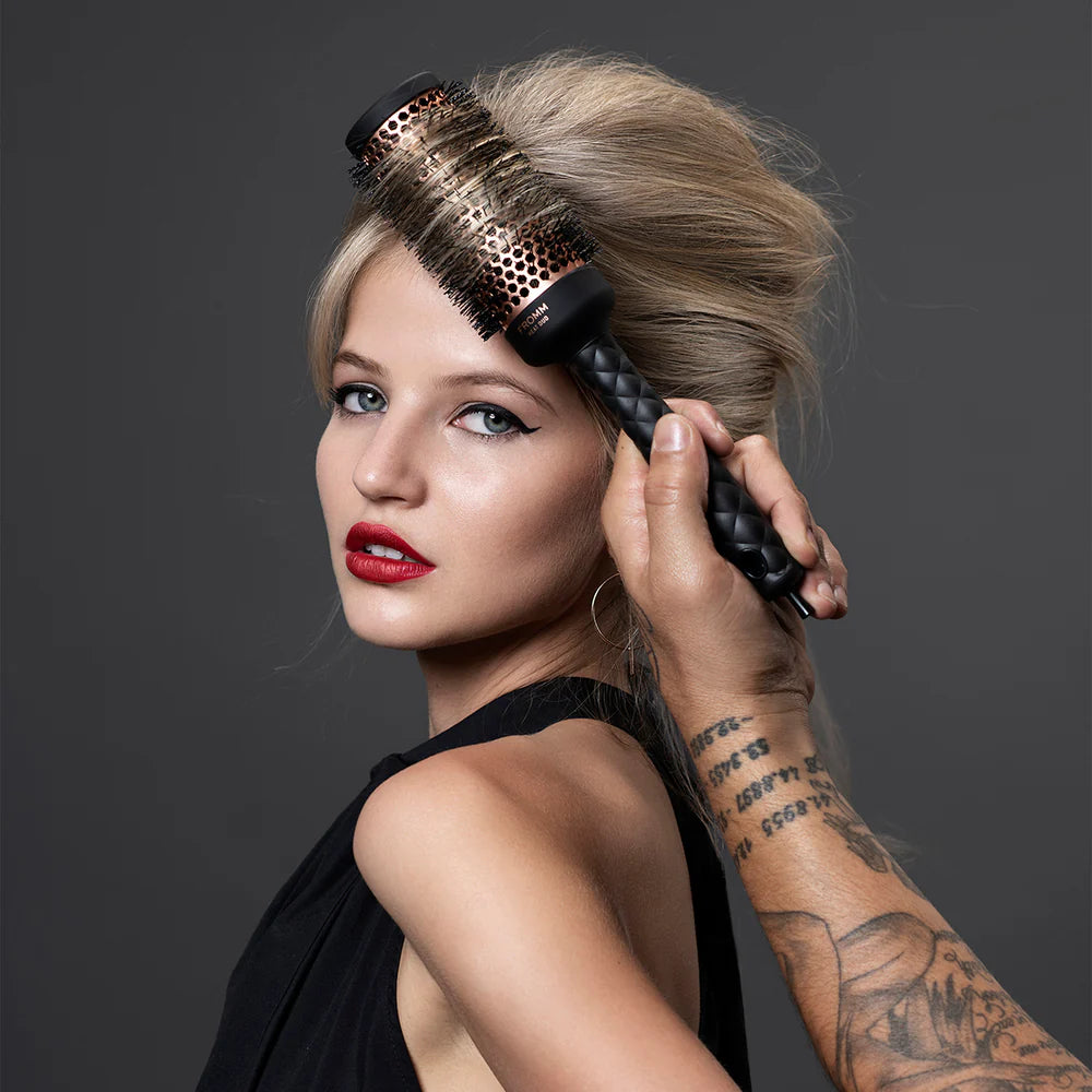 FROMM Heat Duo Cepillo Térmico Redondo Copper X Ceramic 1 ¼” NBB019 para Blowouts Profesionales