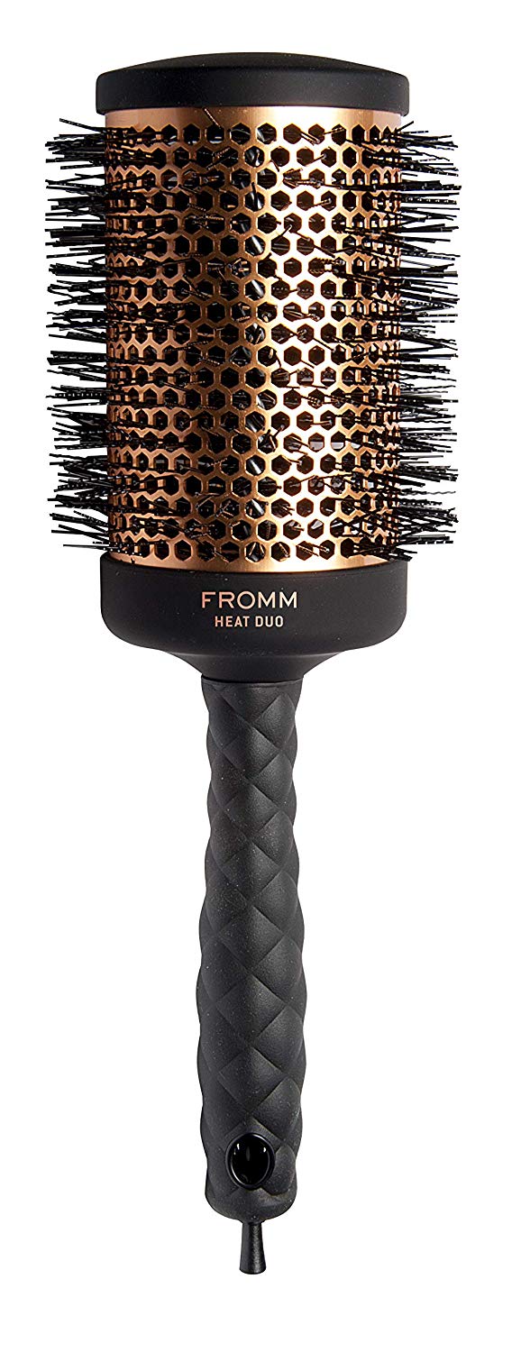 FROMM Heat Duo Cepillo Térmico Redondo Copper X Ceramic 2.5” NBB022 para Blowouts Profesionales
