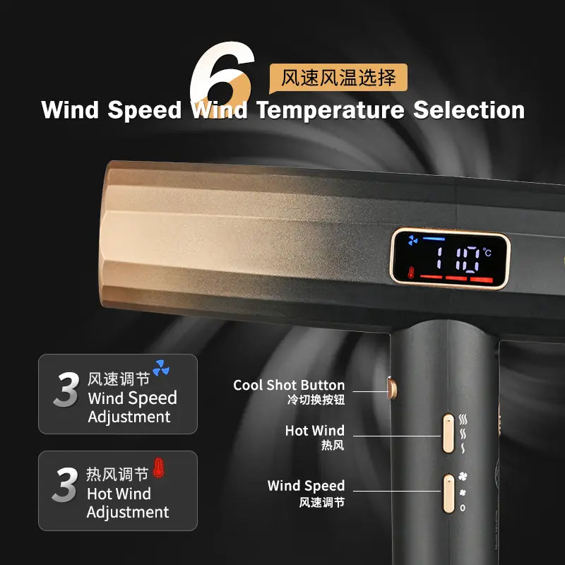 Wmark Professional High Speed Hair Dryer 2000 W NG-9106