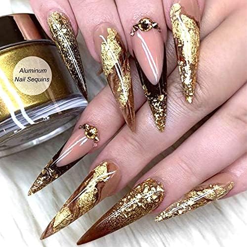 Spiral Kit de Papel Foil Metálico para Nail Art 12 Colores NSB0206