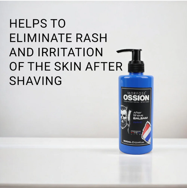 💈 OSSION PROFESSIONAL AFTER SHAVE BALSAM WAVE 10.14 OZ (OSS006)