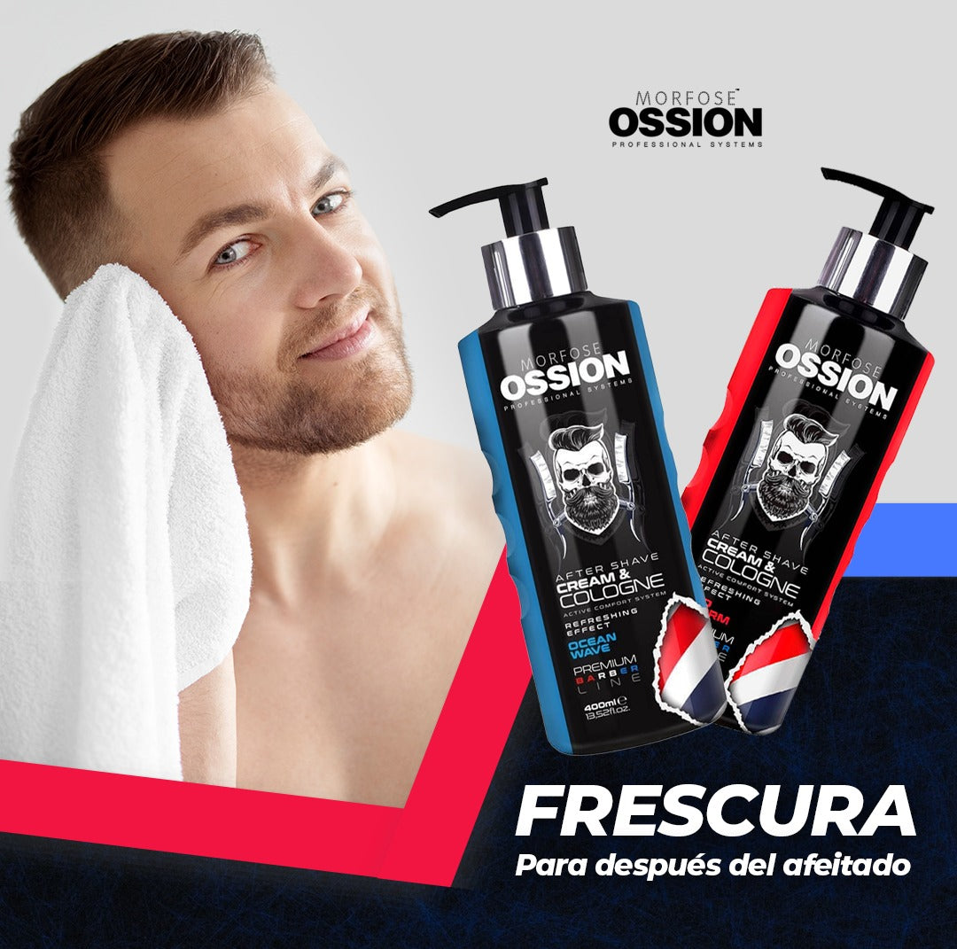 OSSION PROFESSIONAL AFTER SHAVE CREAM COLOGNE OCEAN WAVE 13.52OZ OSS007