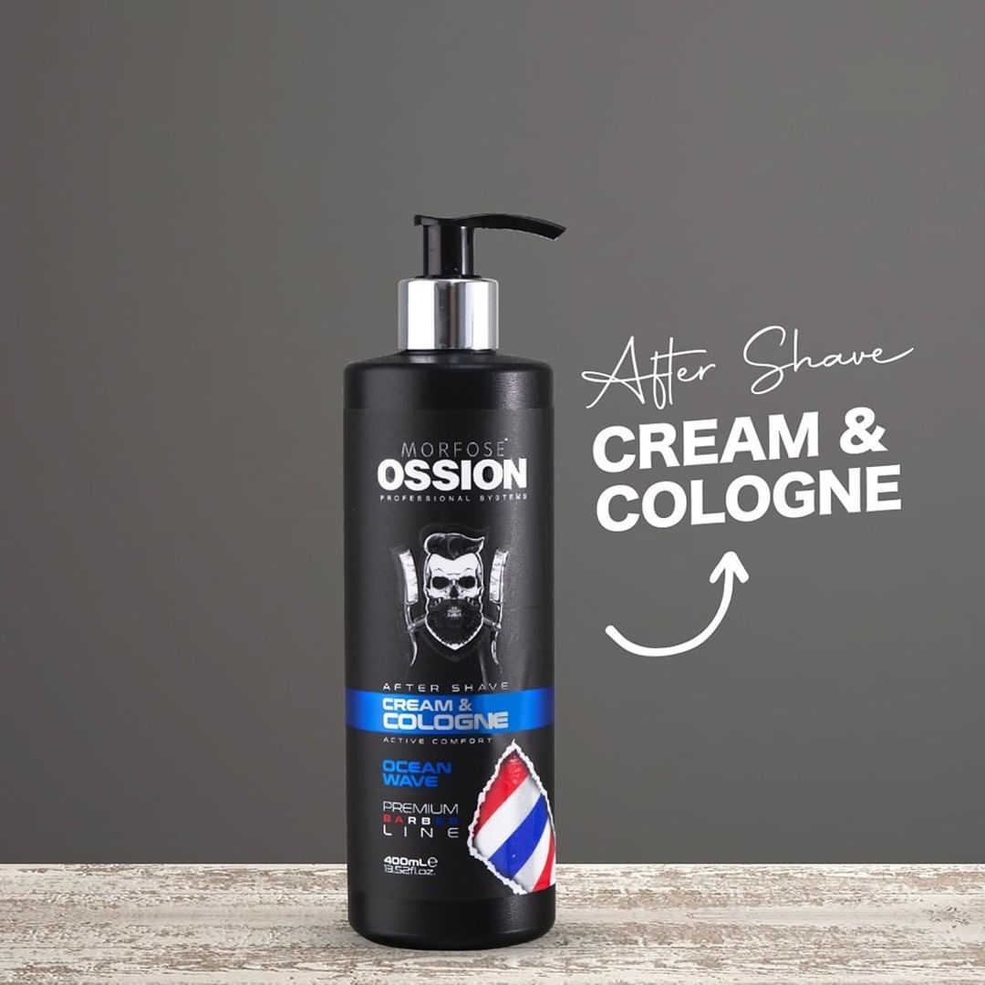 OSSION PROFESSIONAL AFTER SHAVE CREAM COLOGNE OCEAN WAVE 13.52OZ OSS007