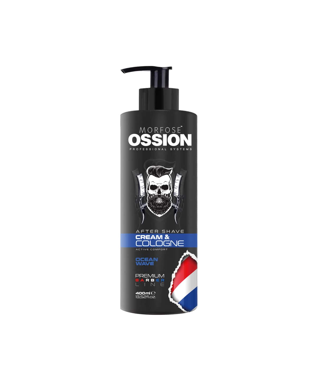 OSSION PROFESSIONAL AFTER SHAVE CREAM COLOGNE OCEAN WAVE 13.52OZ OSS007