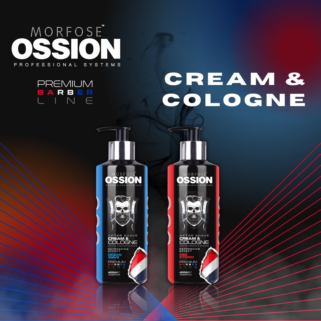 OSSION PROFESSIONAL AFTER SHAVE CREAM COLOGNE OCEAN WAVE 13.52OZ OSS007