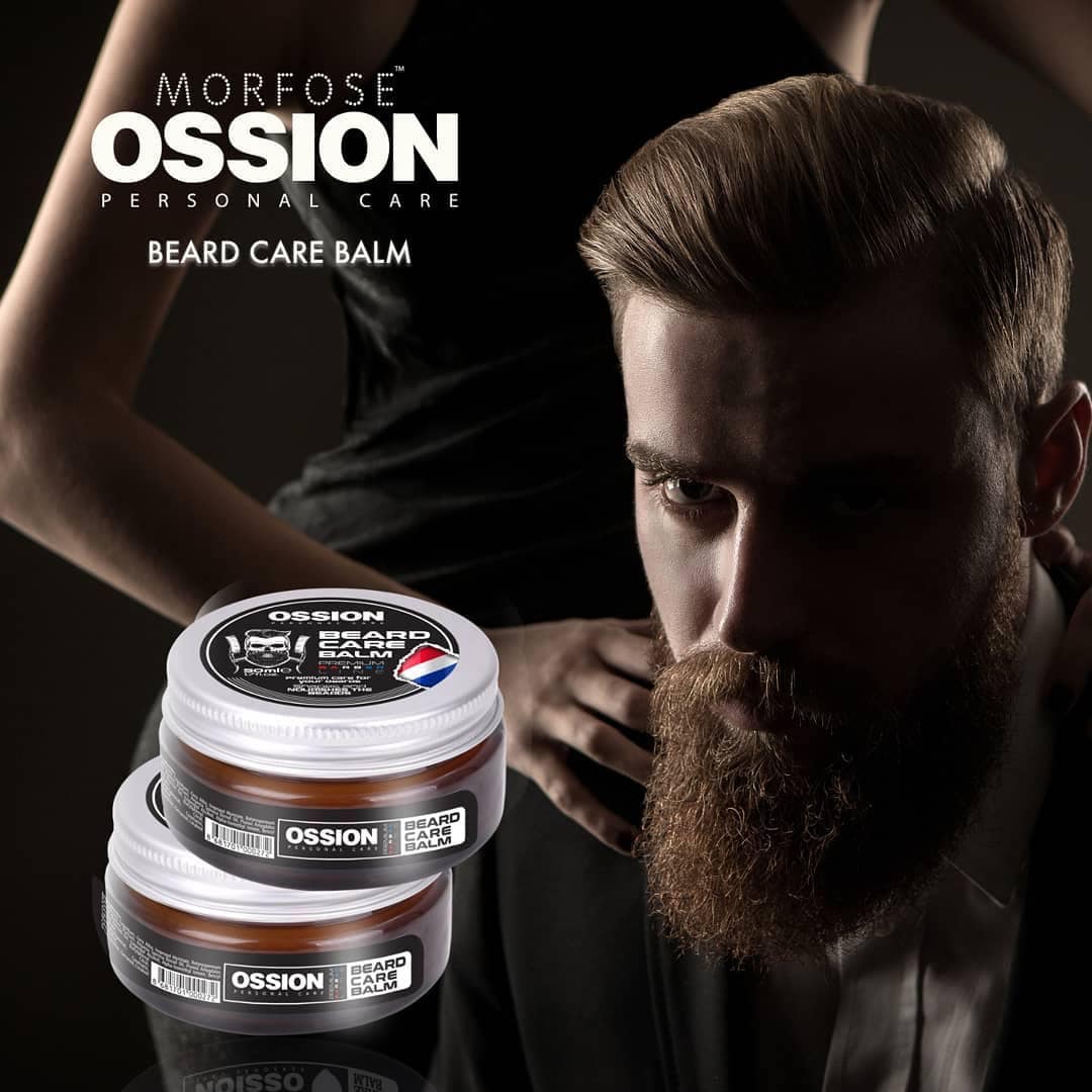 🔥 OSSION Beard Balm 1.7oz | Bálsamo Modelador y Suavizante Premium