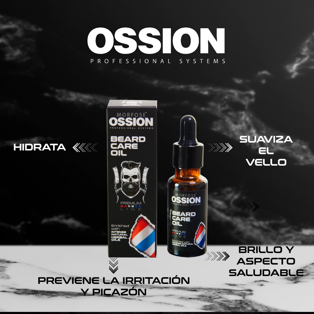 OSSION – BEARD CARE OIL (0.68 OZ)